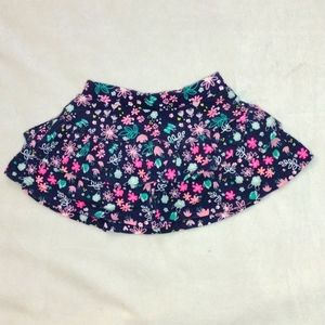 Jumping beans 24 month girls floral skirt with built-in bloomers